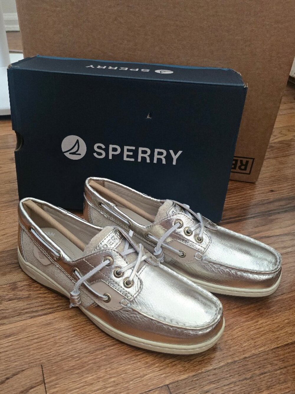 Sperry Women's Rosefish 3 Eye Boat Shoes 8.5